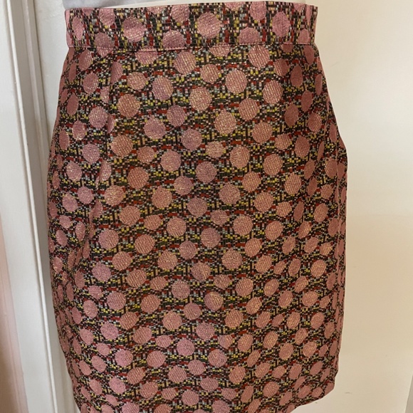 Modcloth Glad you Came Jacquard Mini Skirt nwot - Picture 3 of 7